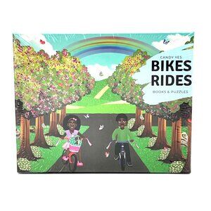 Candy Yes Bikes Rides 42-Piece Puzzle Kids Aged 5+ EcoFriendly Non-Toxic Ink New